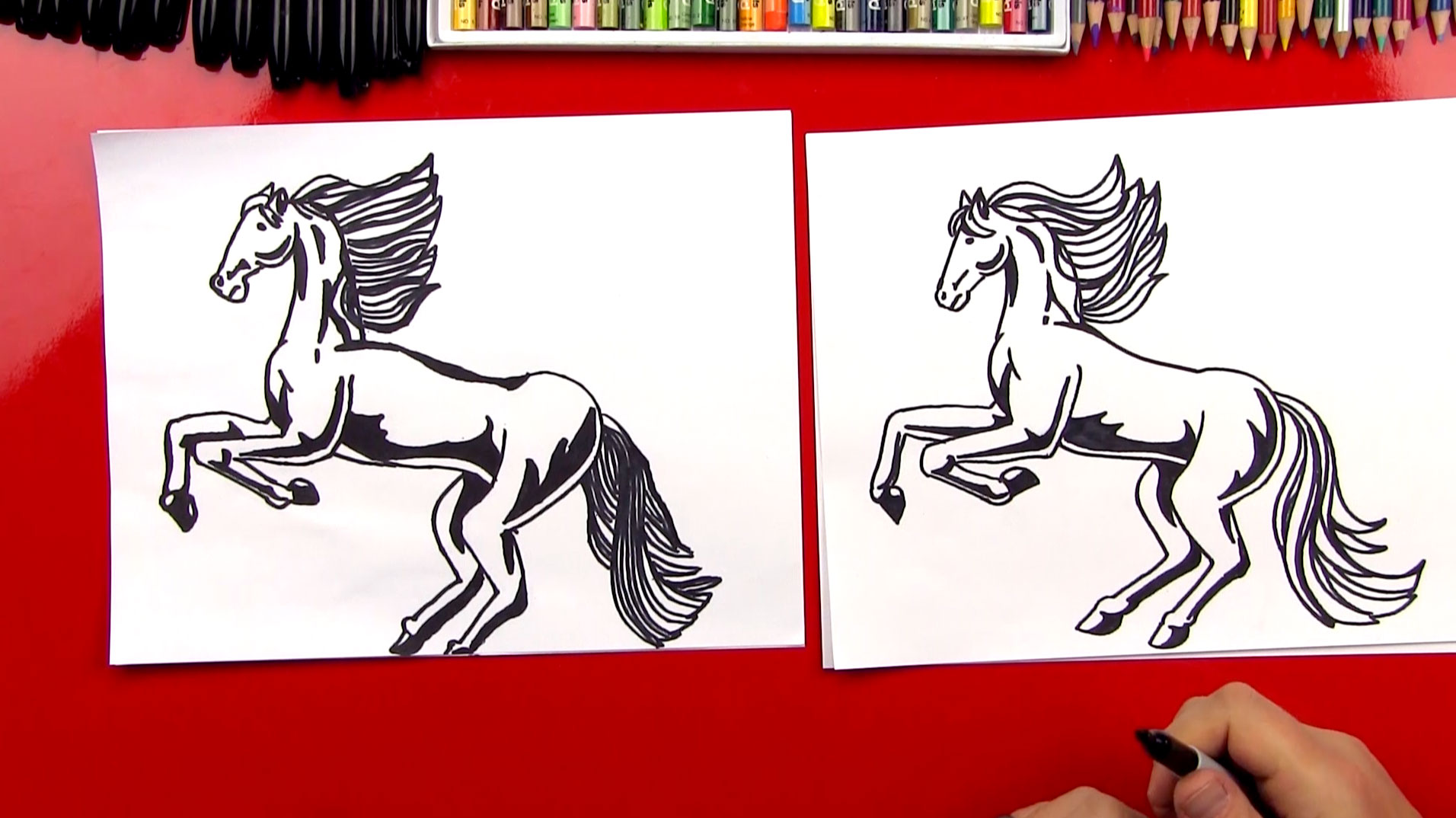 1912x1074 How To Draw A Realistic Horse (Part 1)