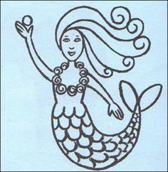 236x242 How To Draw A Mermaid Drawing Lesson Painting