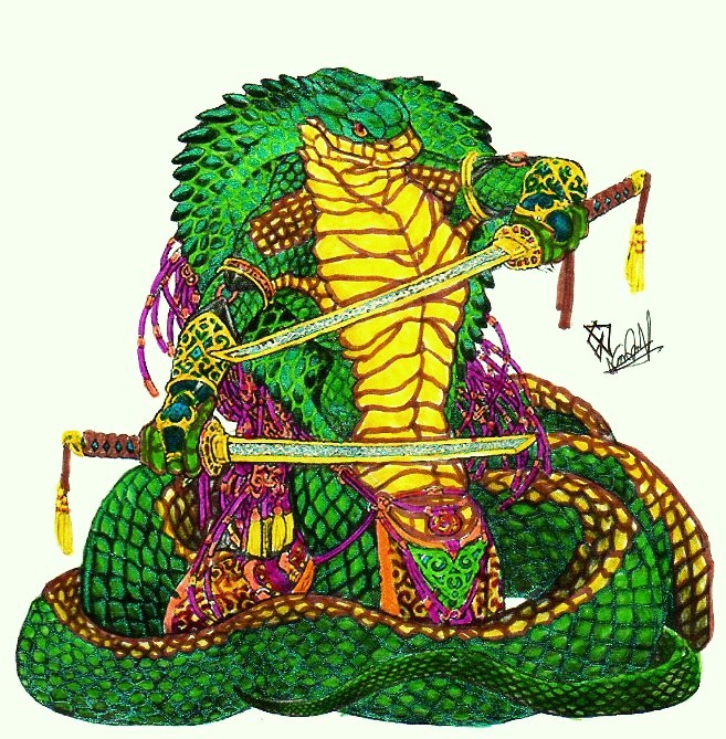 657x669 King Cobra By Galdavar