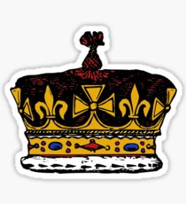 210x230 King Crown Drawing Stickers Redbubble