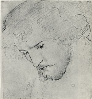 300x323 The Seed Of David (Study For Head Of King David)