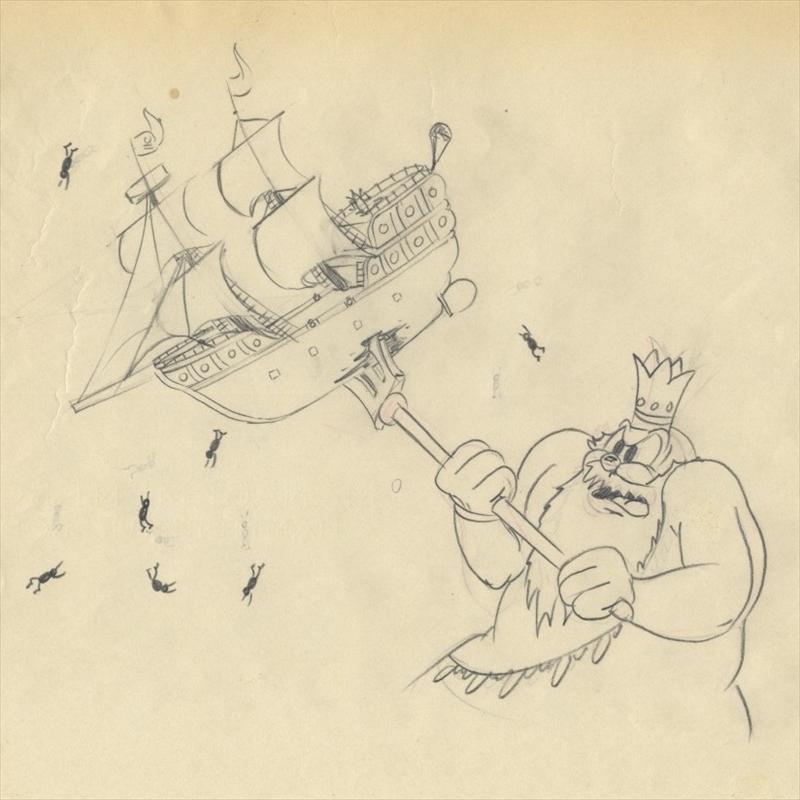 800x800 Disney King Neptune Fine Animation