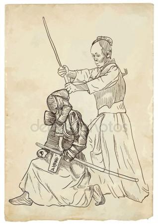 318x450 King On Throne. Vector Drawing Stock Vector Marinka