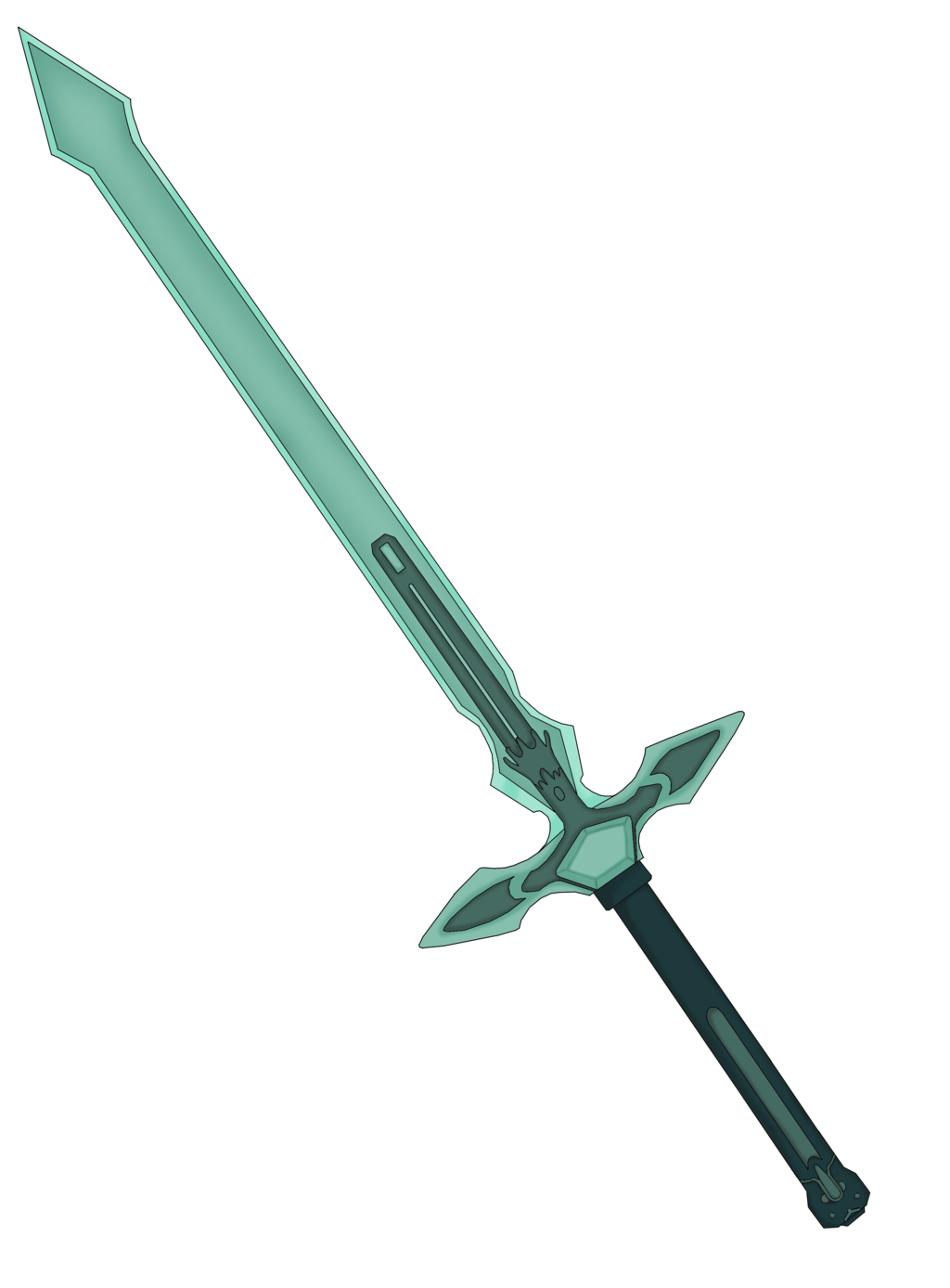 1024x1388 Kirito Sword