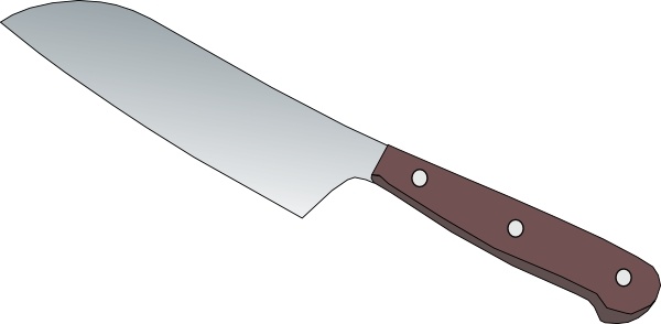 600x294 Kitchen Knife Clip Art Free Vector In Open Office Drawing Svg
