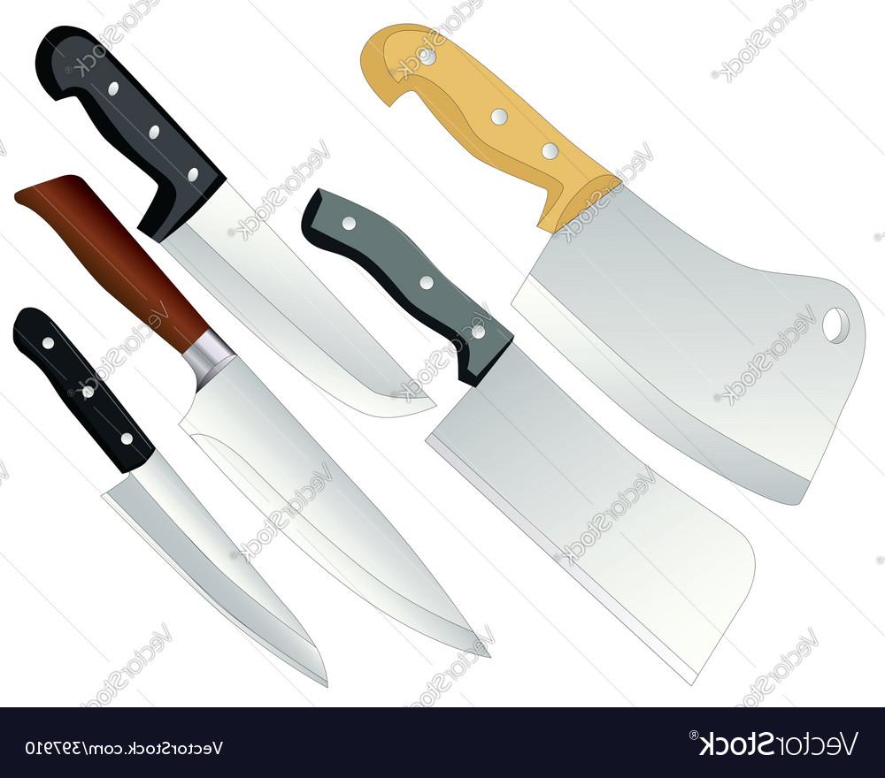 1000x880 Top 10 Kitchen Knives Vector Drawing