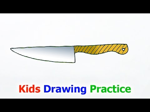 480x360 How To Draw A Knife