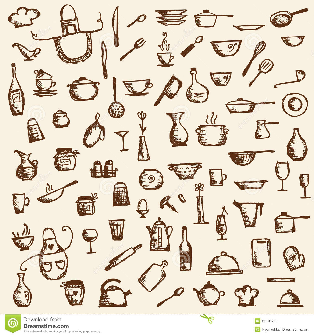 1300x1390 Kitchen Utensils Sketch Drawing Your Design 21735705.jpg (1300