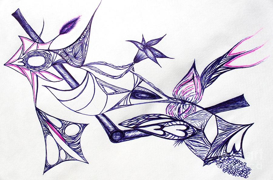 900x592 Kite Festival Drawing By Samiksa Art