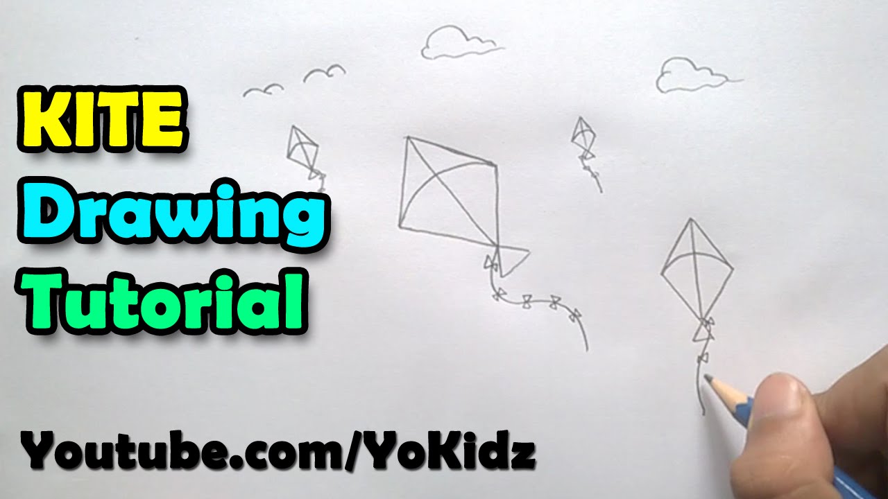 1280x720 How To Draw A Kite