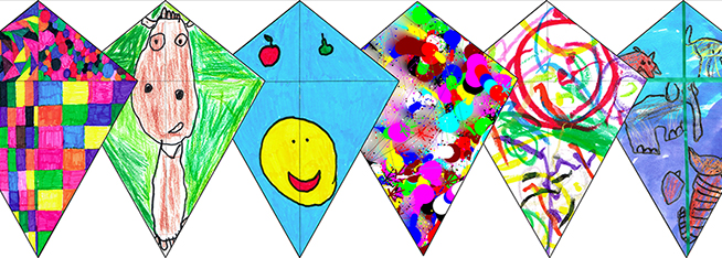 654x234 Kites Drawing