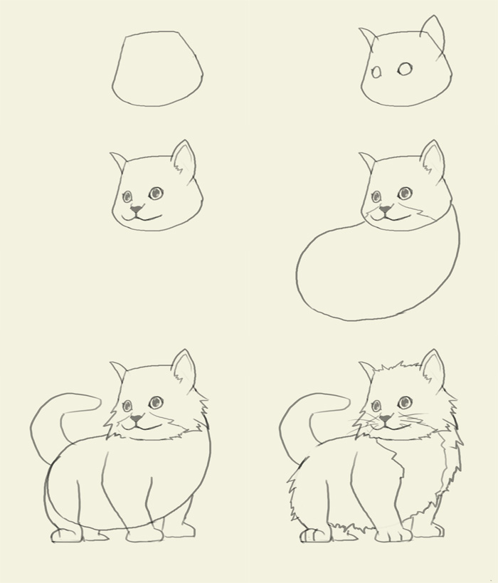 700x819 How To Draw Kitten Easy Desenhar Eyes Drawings