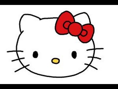 480x360 How To Draw Hello Kitty Step By Step