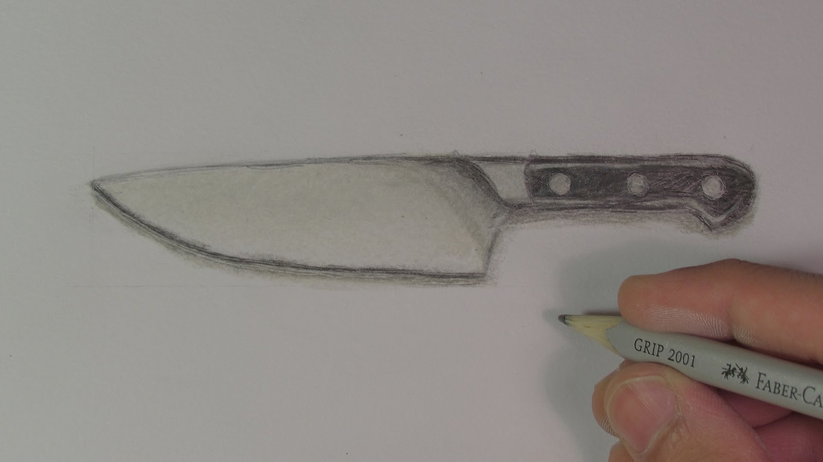 1600x899 Realistic Knife (Speed Drawing)