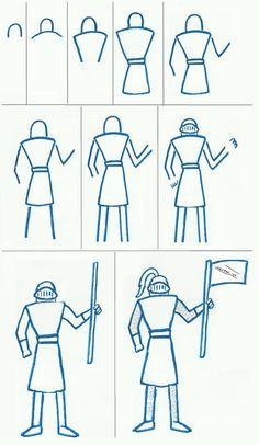 236x406 Easy Knight To Draw Art Class Ideas Holiday Club