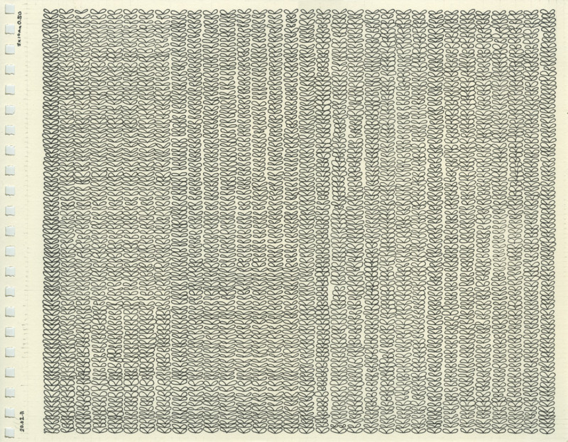 800x623 Untitled (Knit Stitches Drawing), 2011 Anna Maltz