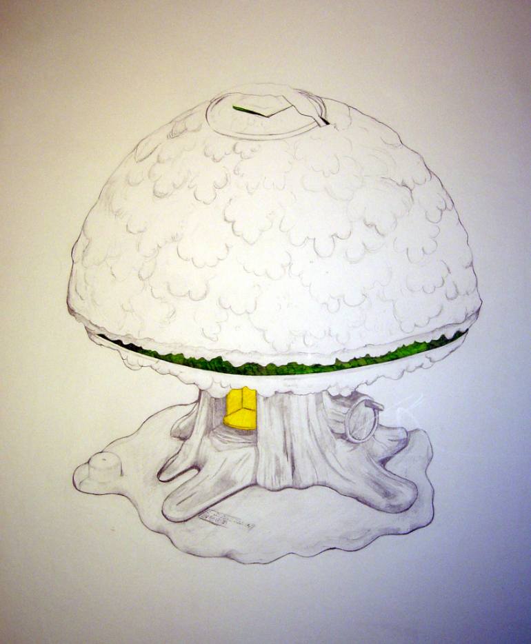 770x934 Saatchi Art Toxic Knowledge Drawing By Louise Marchal