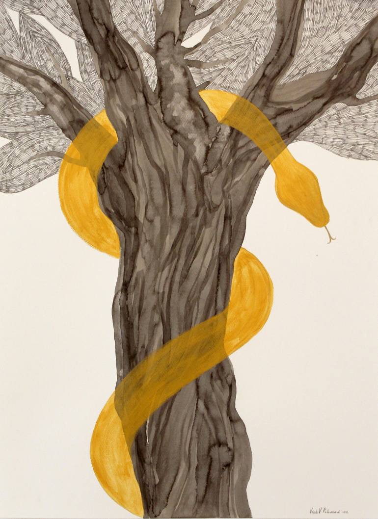 770x1058 Saatchi Art Tree Of Knowledge Drawing By Vojislav Radovanovic