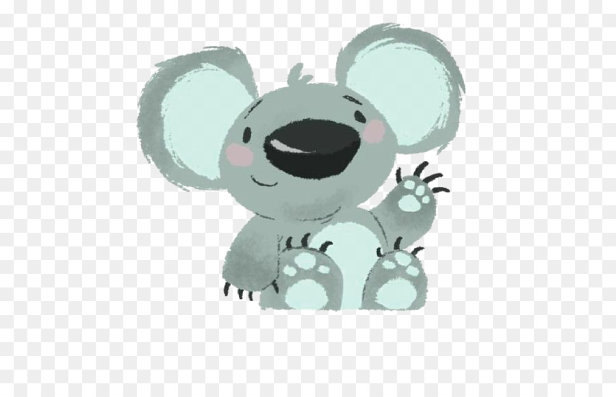 900x580 Koala Drawing Illustration