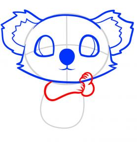 278x302 How To Draw How To Draw A Koala For Kids