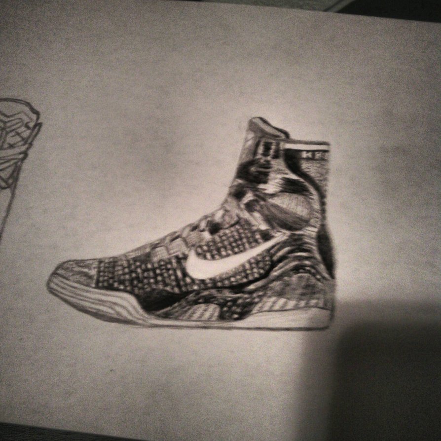 Kobe 9 Drawing at GetDrawings | Free download