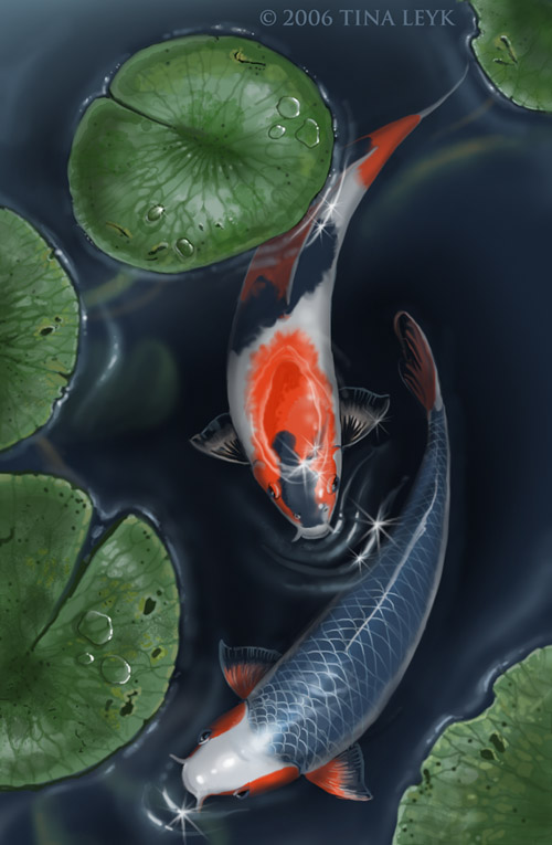 500x765 Koi Pond By Jaxxblackfox On Koi Fish