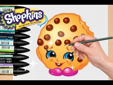 480x360 How To Draw Shopkins Kooky Cookie Easy Tutorial