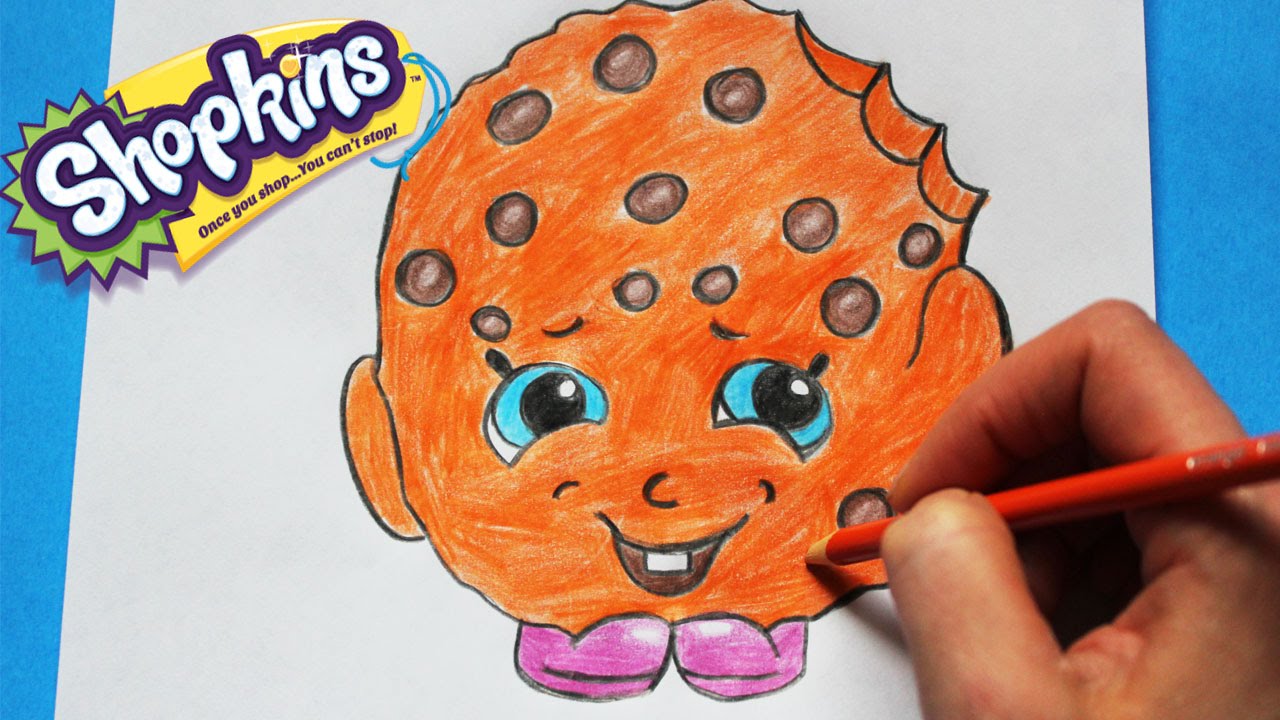1280x720 How To Draw Shopkins Kooky Cookie Toy Caboodle