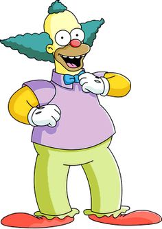 236x333 Krusty The Clown Cartoon, Futurama And Simpsons Characters