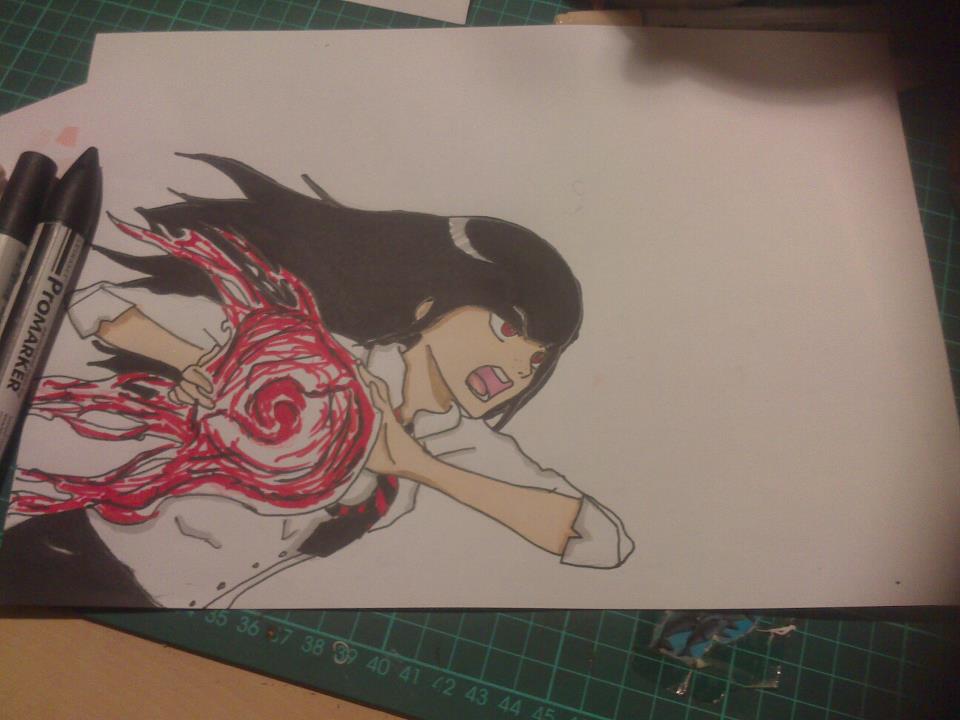 960x720 Fire Ball Girl (Inspired By A Tite Kubo Drawing) By Miss Berbl