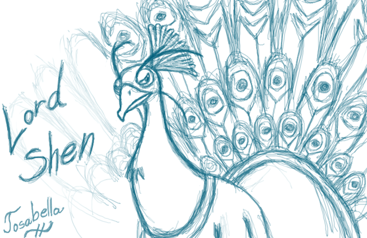 719x467 Kung Fu Panda 2 Lord Shen By Josabella