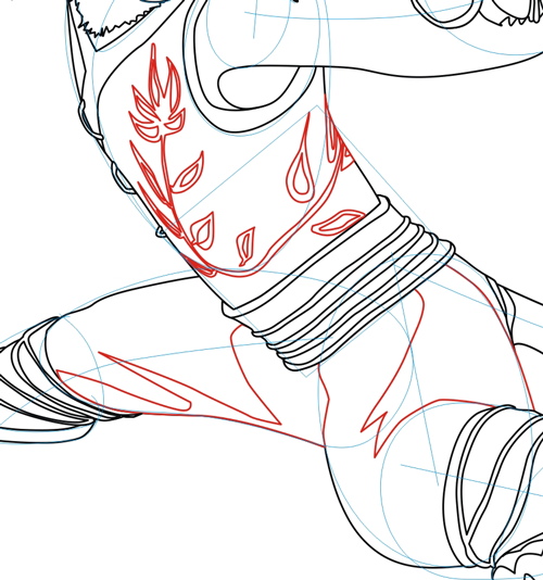 500x534 How To Draw Master Tigress From Kung Fu Panda 1 And 2 With Easy