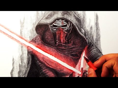 480x360 Kylo Ren Star Wars Drawing