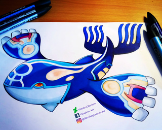 320x256 Kyogre Drawings On Paigeeworld. Pictures Of Kyogre