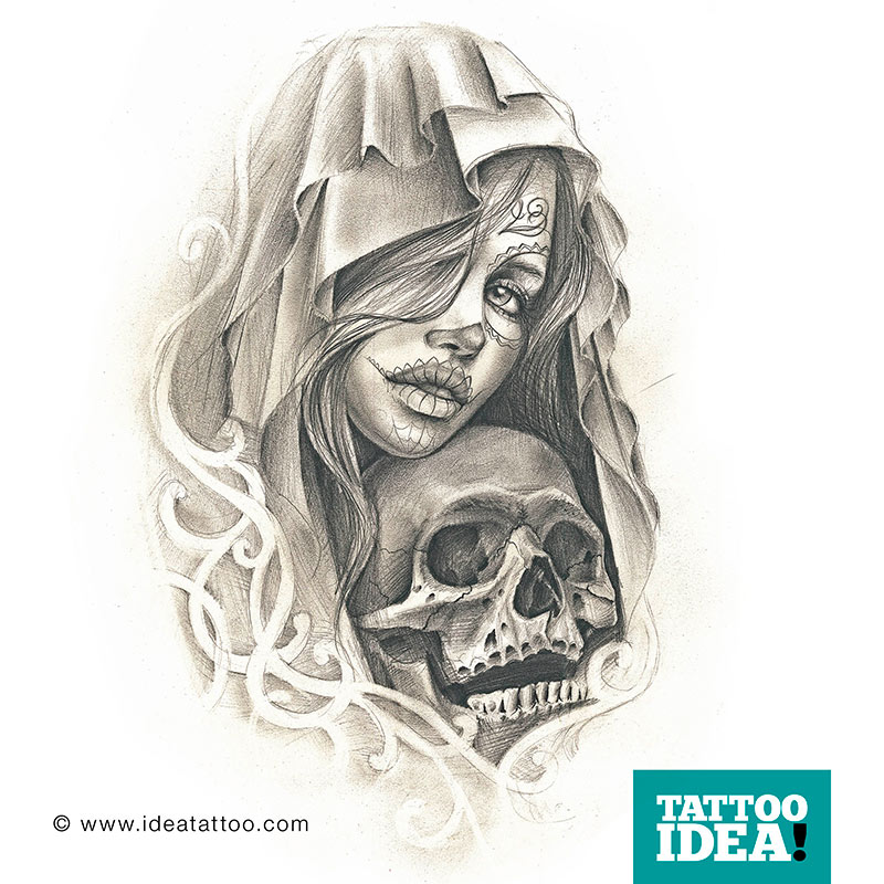 800x800 La Catrina Tattoo Ideatattoo