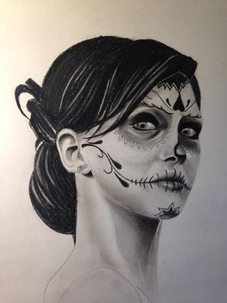 La Catrina Drawing at GetDrawings | Free download