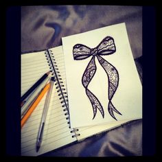 236x236 My Pretty Little Lace Bow Drawing Next Tattoo I Think Recipes