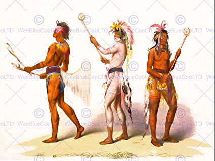 425x320 Paintings Drawing Sport Native American Indian
