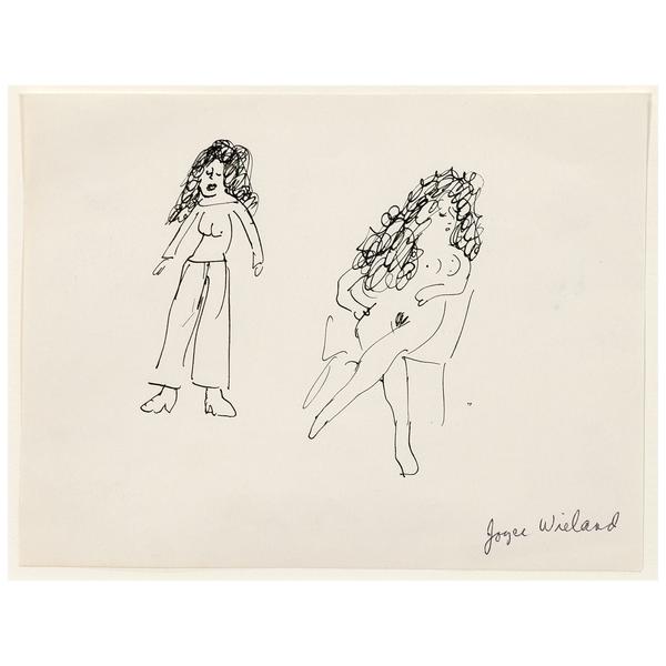 600x600 Caviar20 Joyce Wieland Two Ladies Drawing