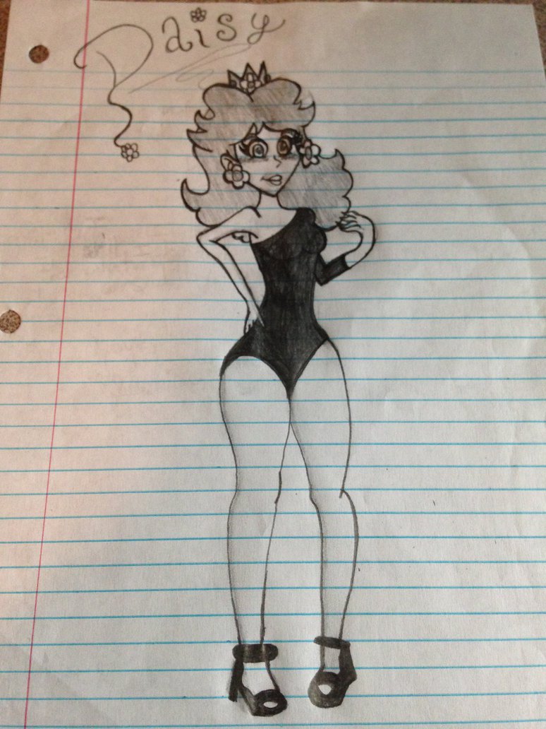 774x1032 Princess Daisy Single Ladies Drawing By Merakiart01