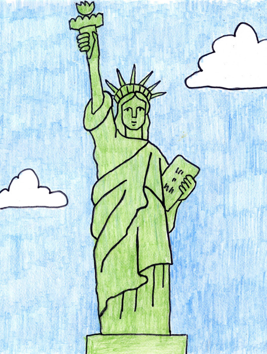 527x700 Statue Of Liberty