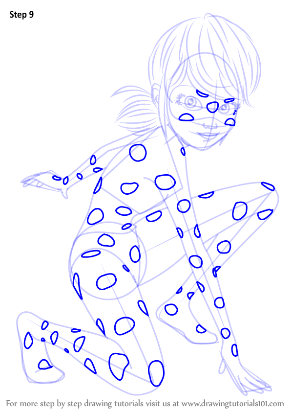 598x844 Learn How To Draw Ladybug From Miraculous Ladybug (Miraculous