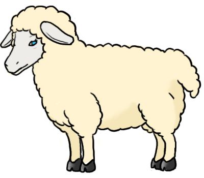 400x350 How To Draw A Sheep How To Draw International