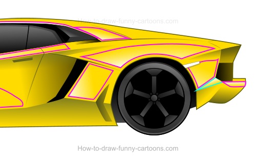 500x308 How To Draw A Lamborghini
