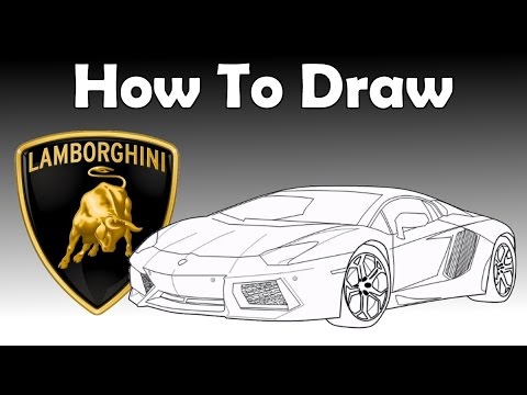 480x360 How To Draw A Lamborghini Aventador