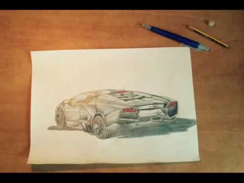 480x360 How To Draw A Lamborghini Reventon