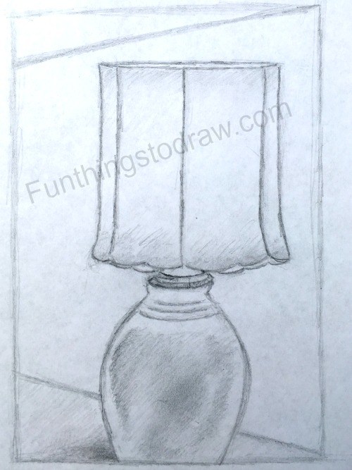 500x667 My Living Room Lamp Sketch