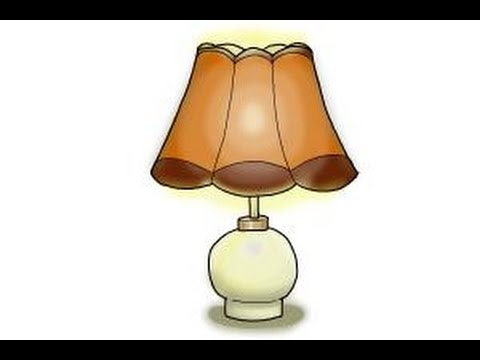 480x360 How To Draw A Lamp