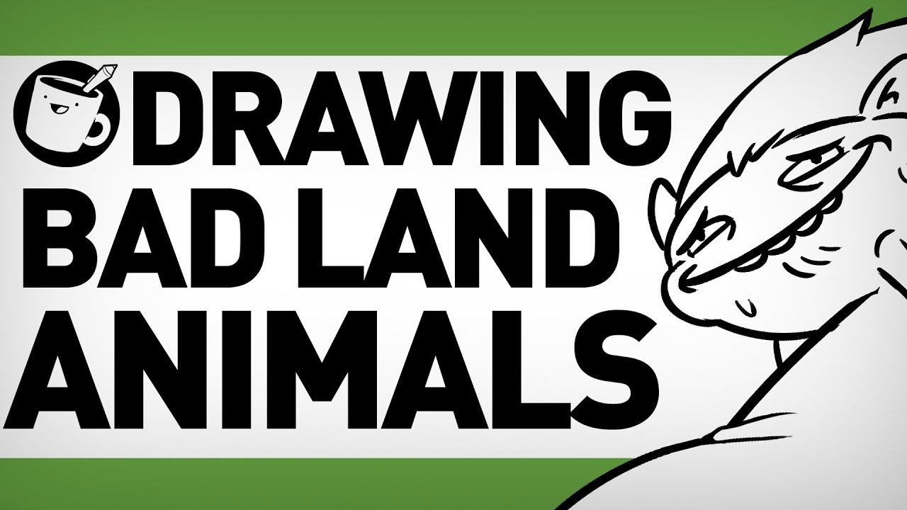 1280x720 Drawing Bad Land Animals