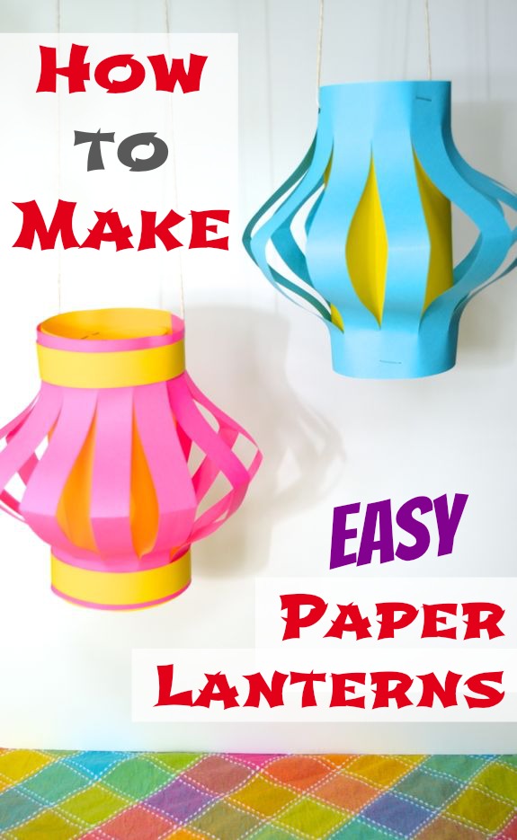 575x935 How To Make Easy Paper Lanterns (Japan)